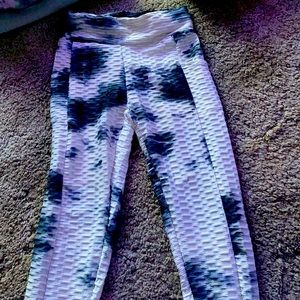 butt lift tie dye leggings great for the gym!!